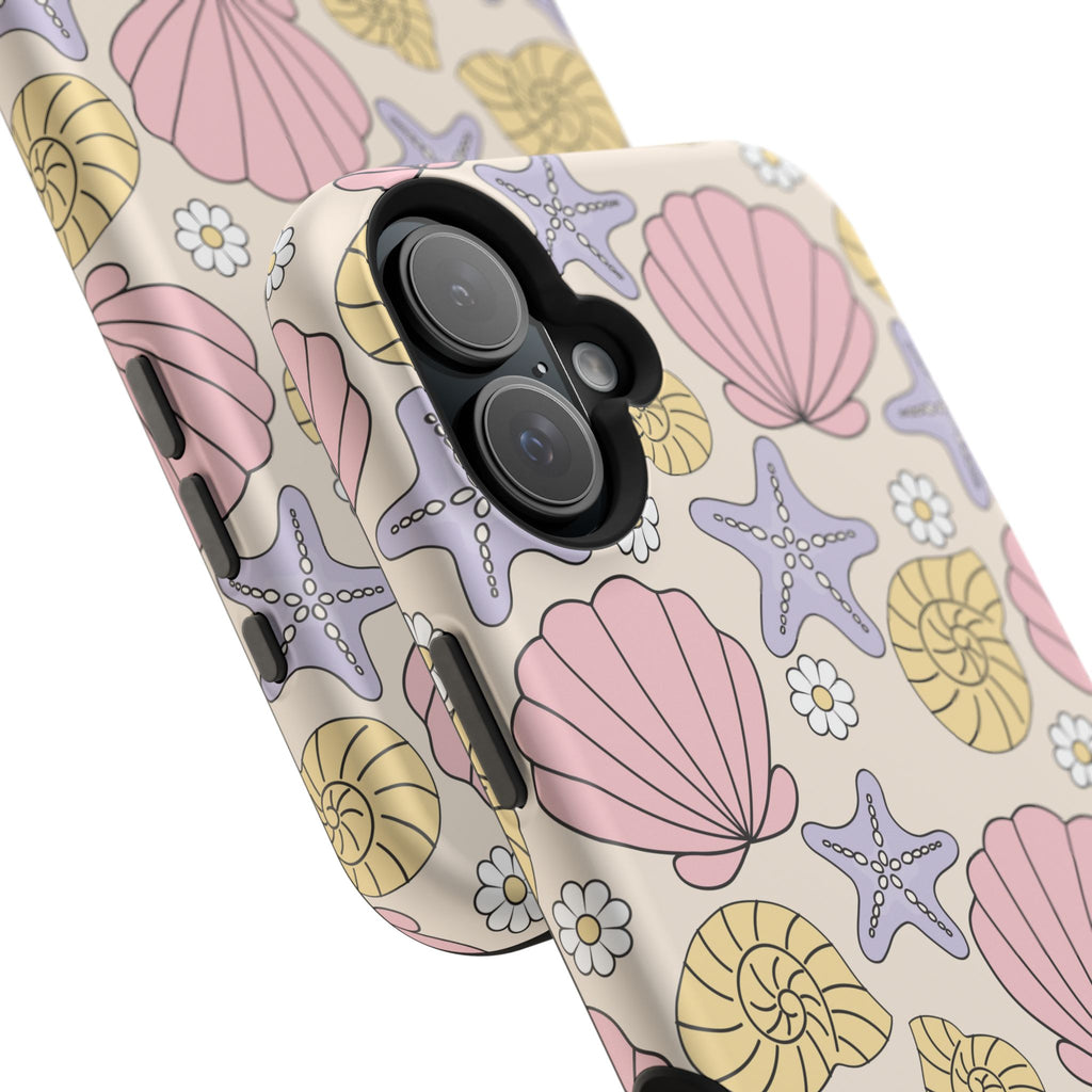 Coastal Shells Impact-Resistant Phone Case