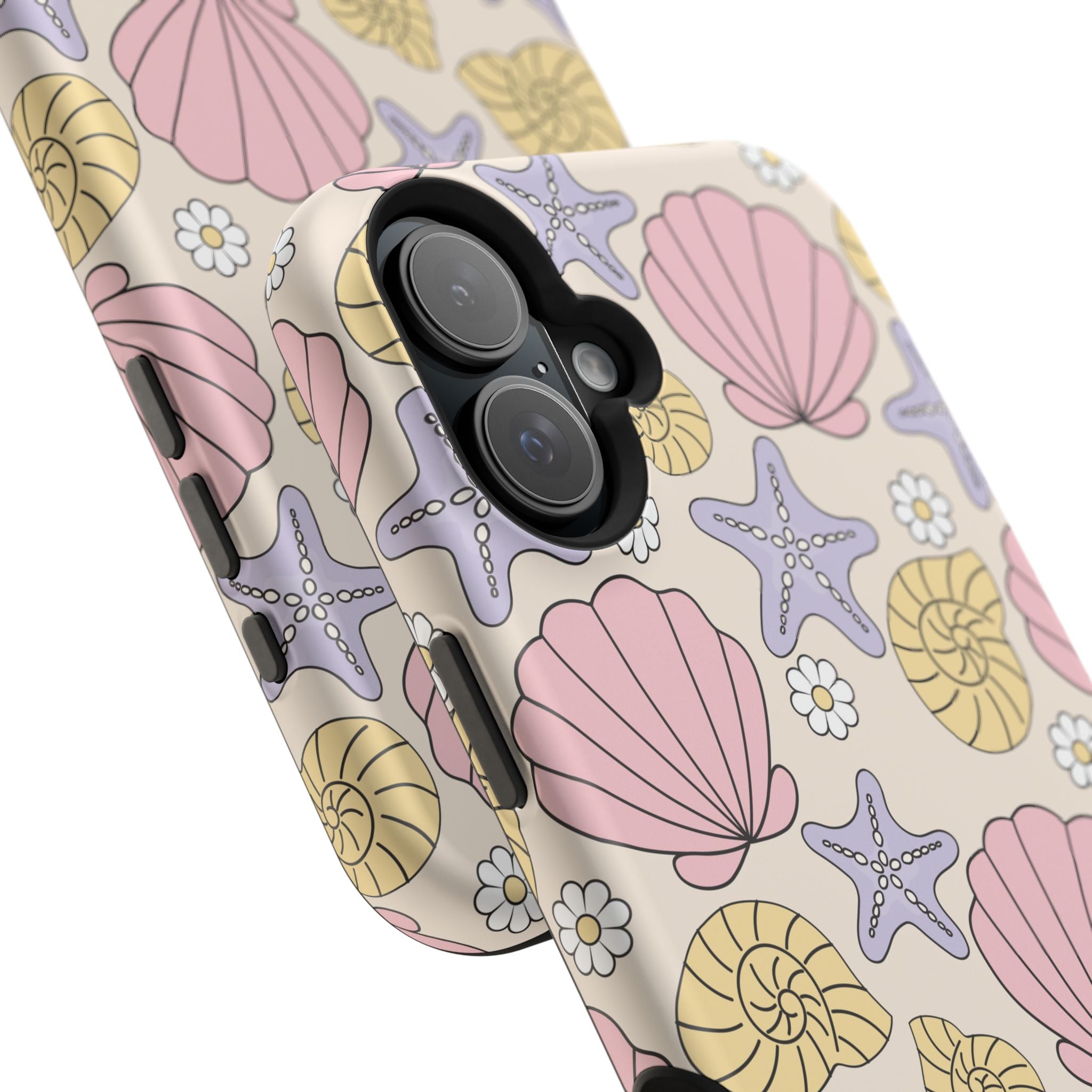 Coastal Shells Impact-Resistant Phone Case
