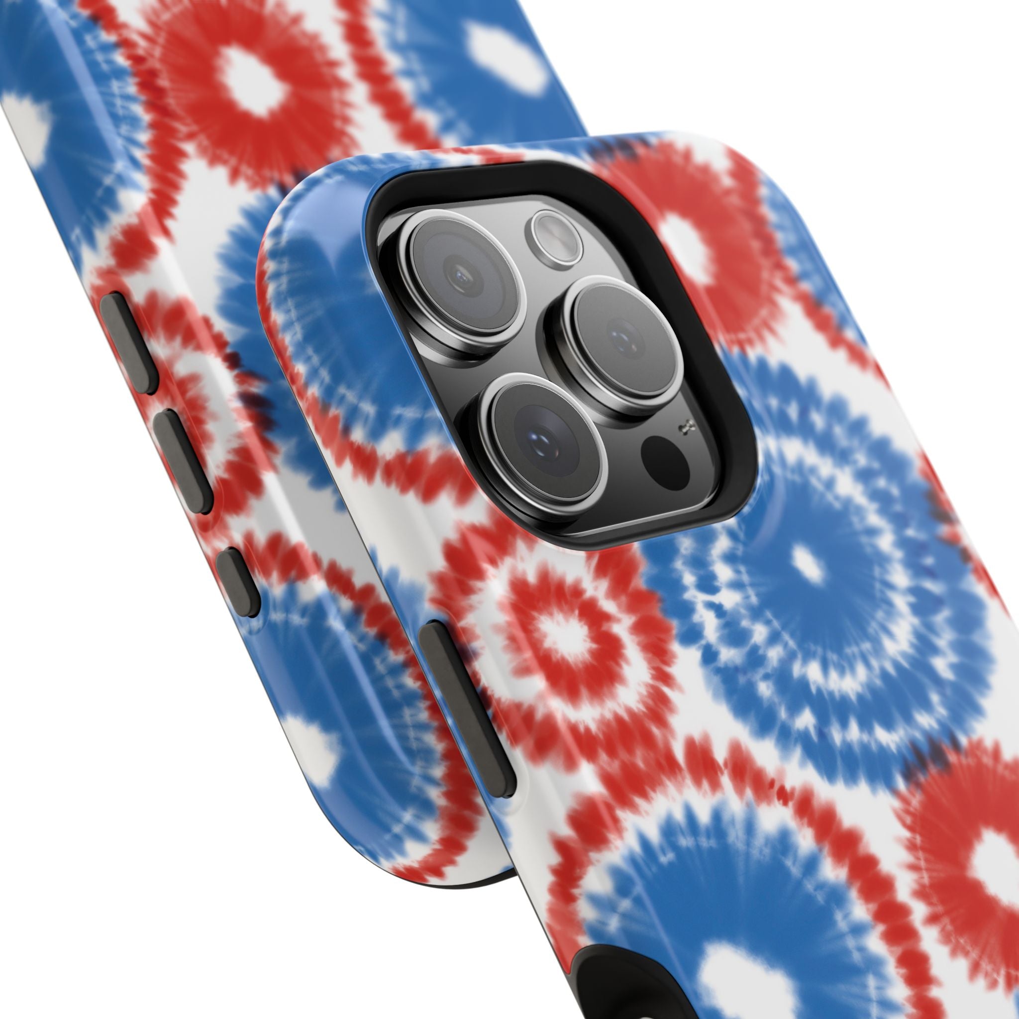 Patriotic Tie Dye Impact Resistant Phone Case