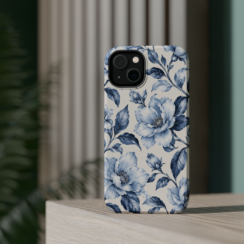 Glacier Floral Magnetic Phone Case