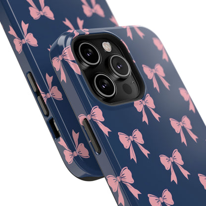 Chic Bow Impact-Resistant Phone Case