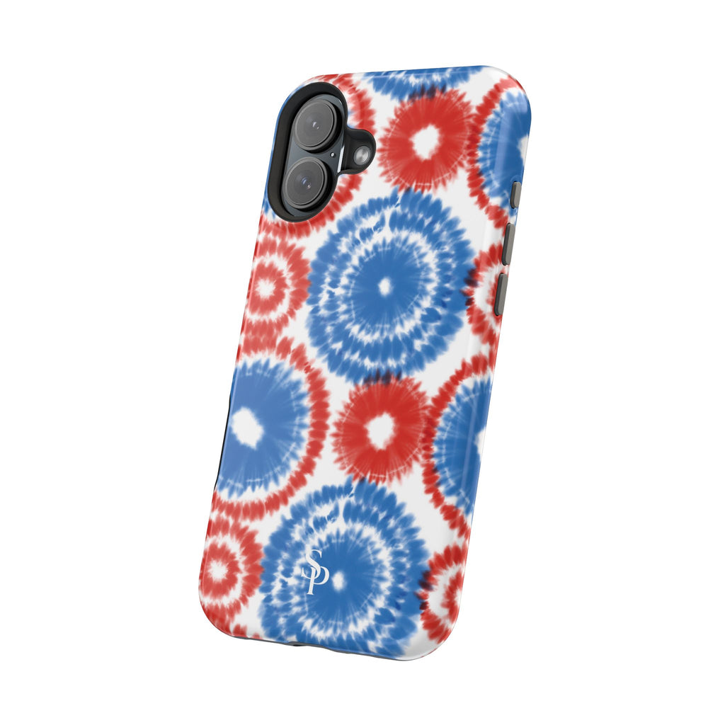 Patriotic Tie-Dye Magnetic Tough Case