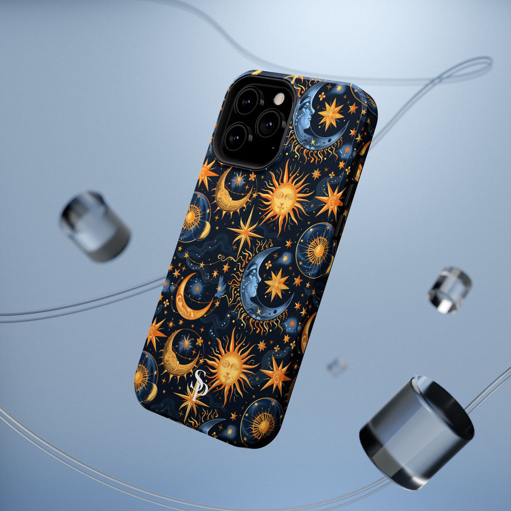 Celestial Sun and Moon Impact-Resistant Phone Case