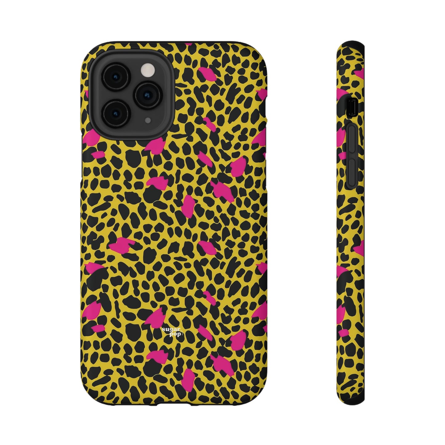 Leopard Print Impact-Resistant Phone Case