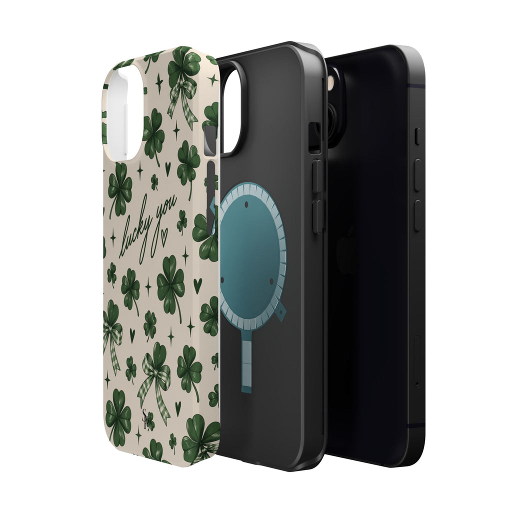 Lucky You Clover Magnetic Impact Phone Case