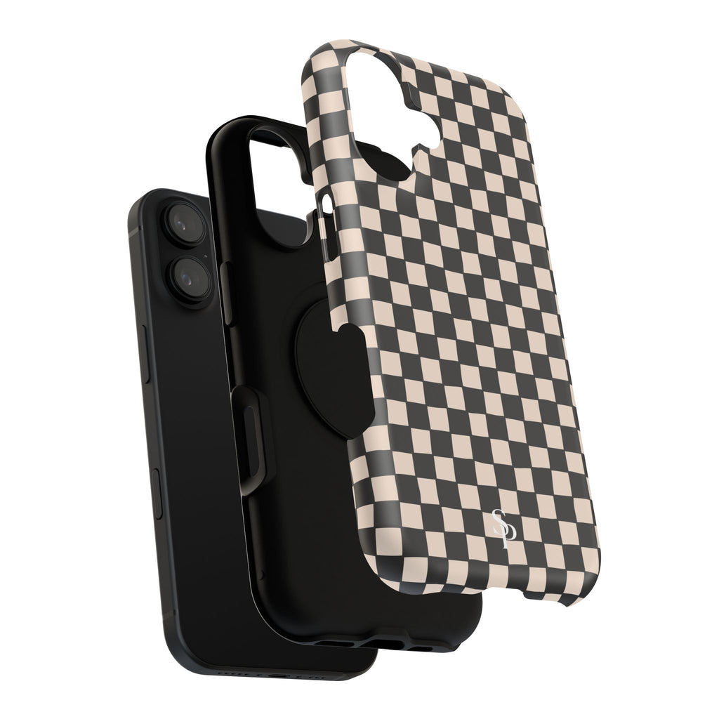 Checkerboard Impact-Resistant Case
