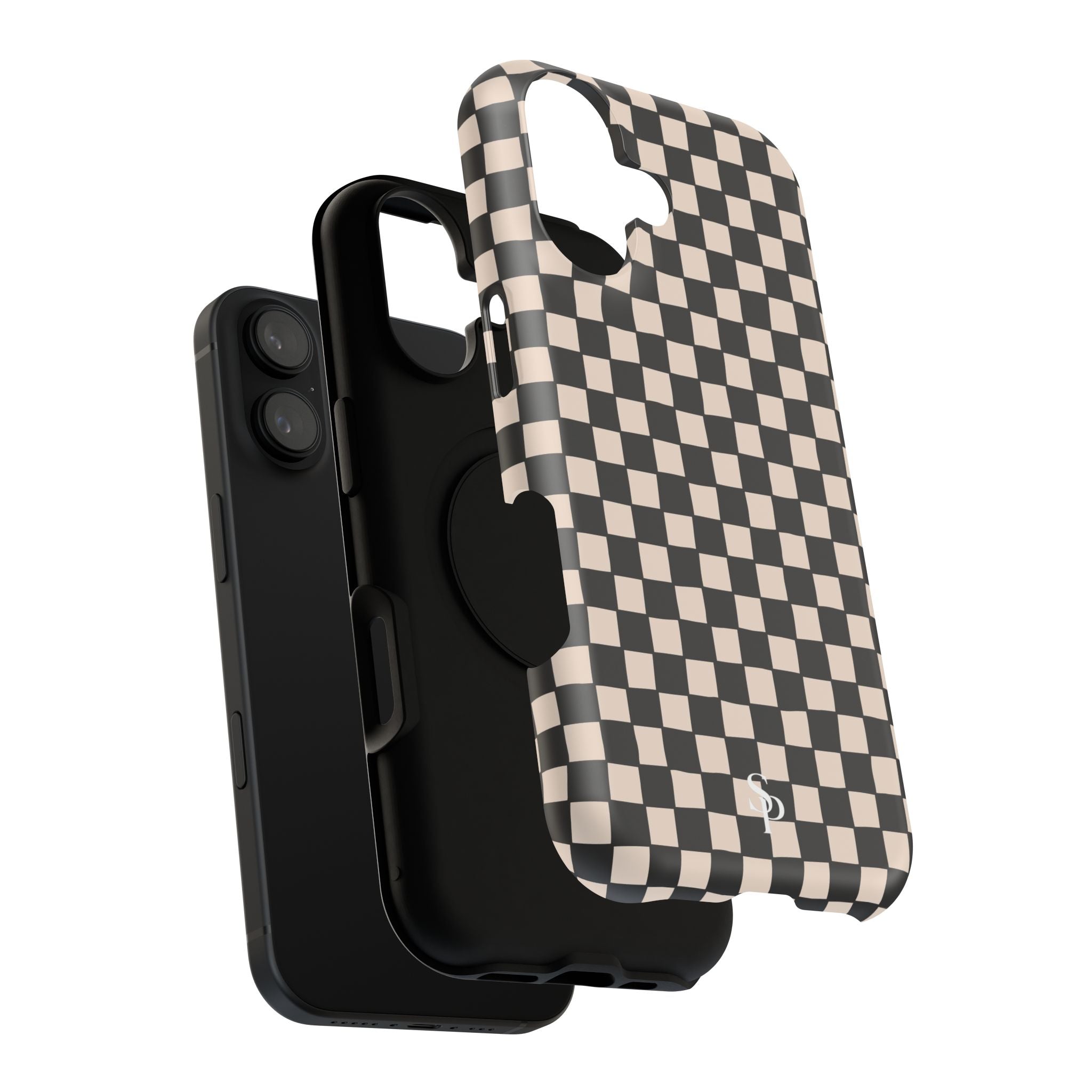 Checkerboard Impact-Resistant Case