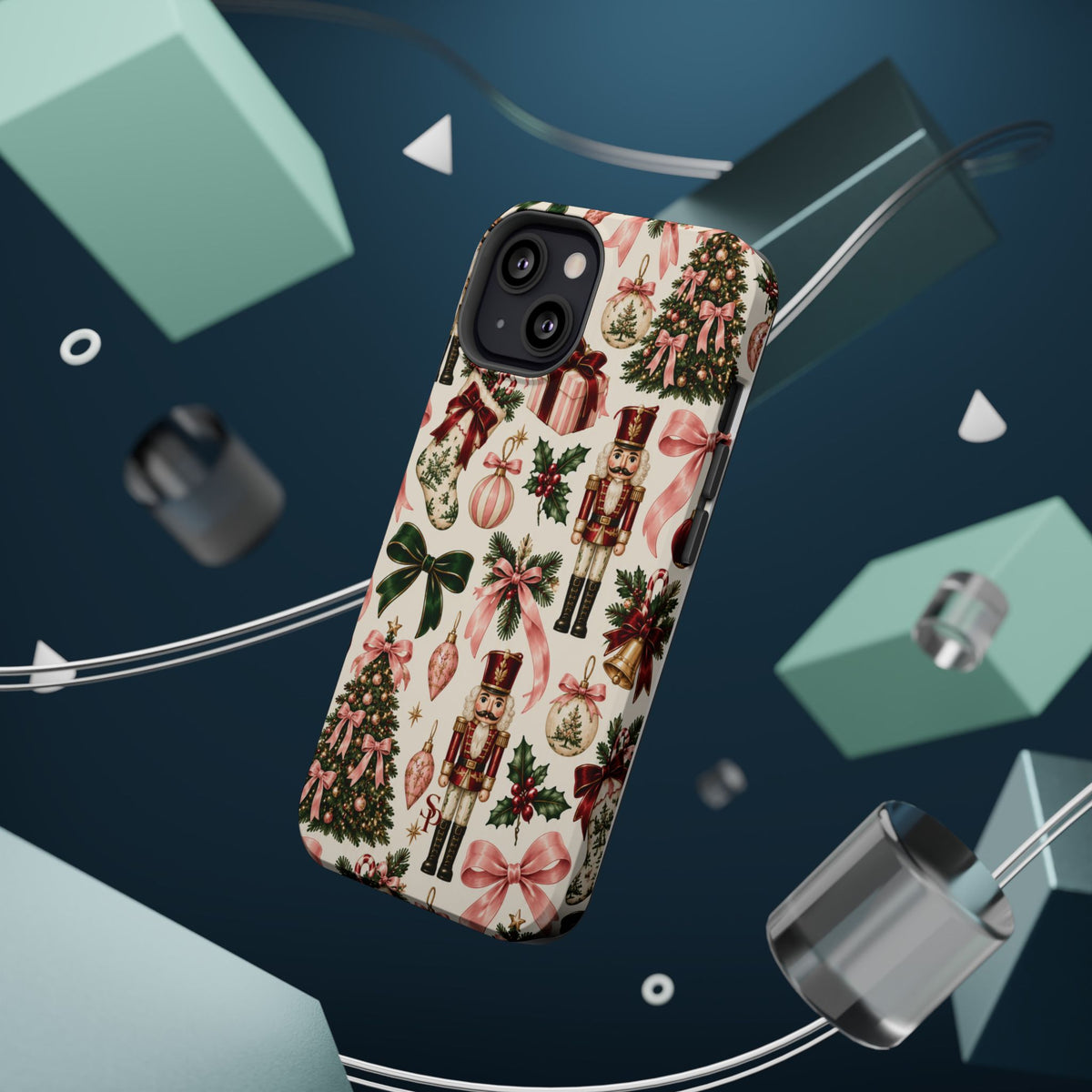 Christmas Nutcracker Magnetic Phone Case