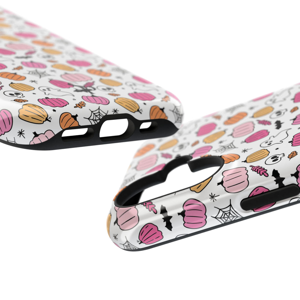 Pink Halloween Impact-Resistant Cases
