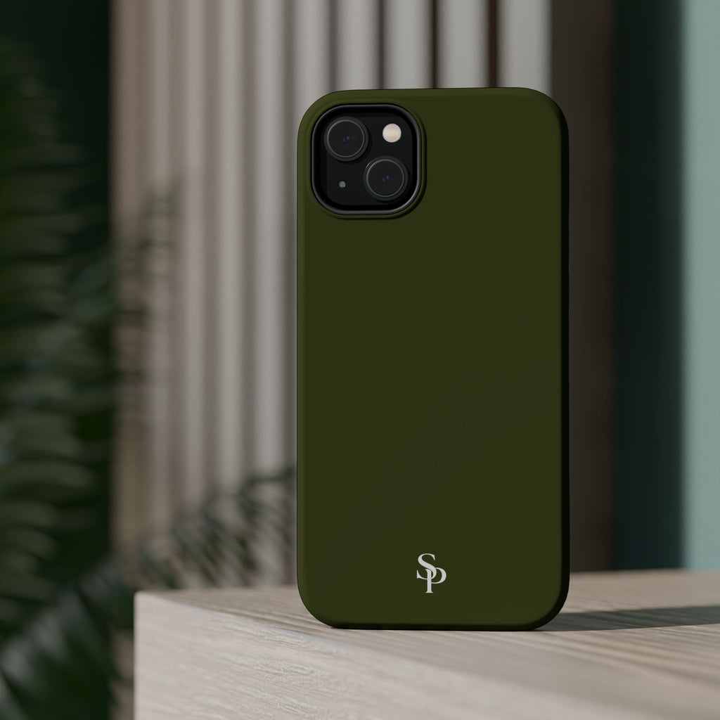 Olive Magnetic Tough Cases for Phones - Secure & Sleek Design