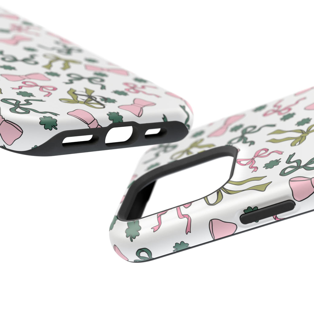Bows and Shamrocks Magnetic Phone Case