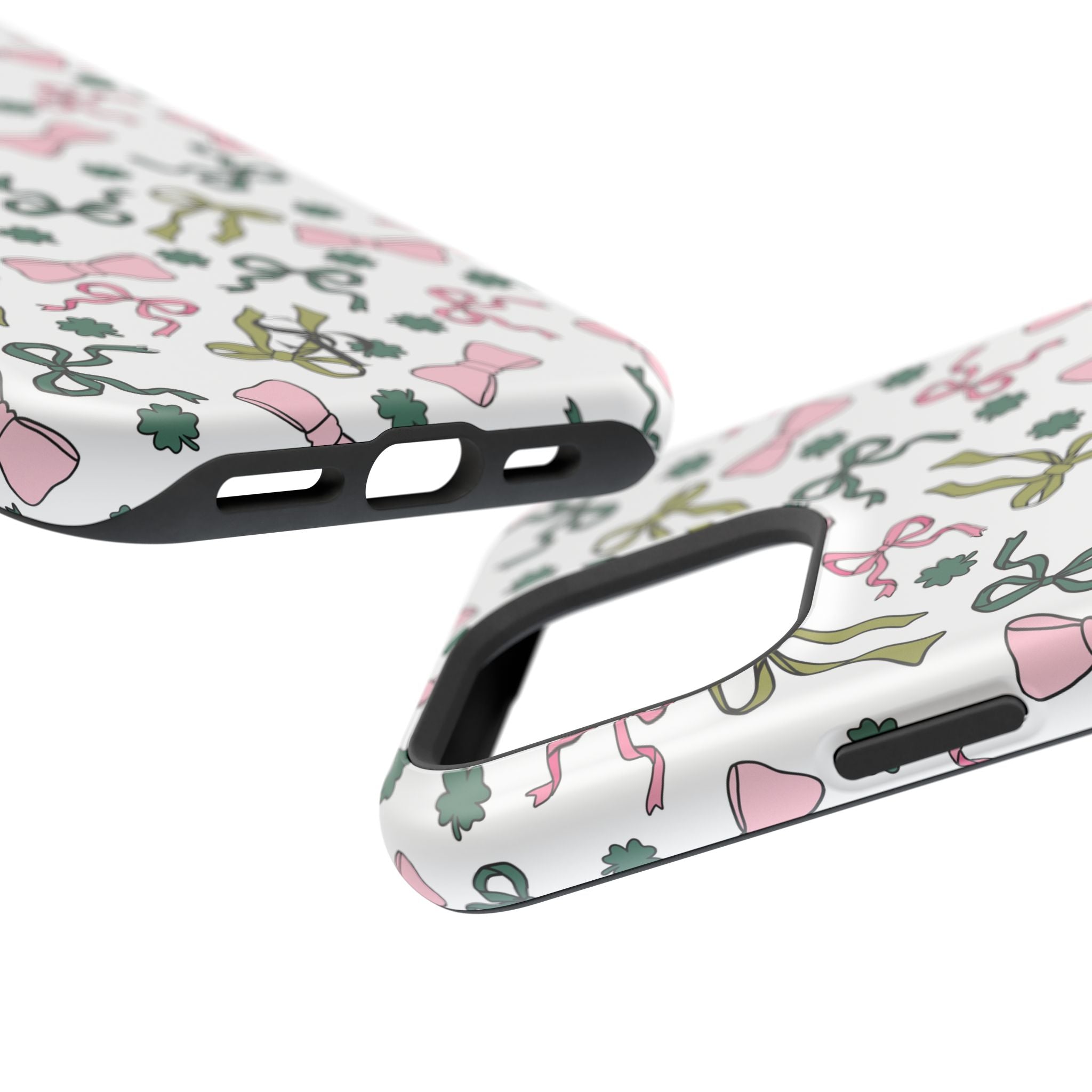 Bows and Shamrocks Magnetic Phone Case