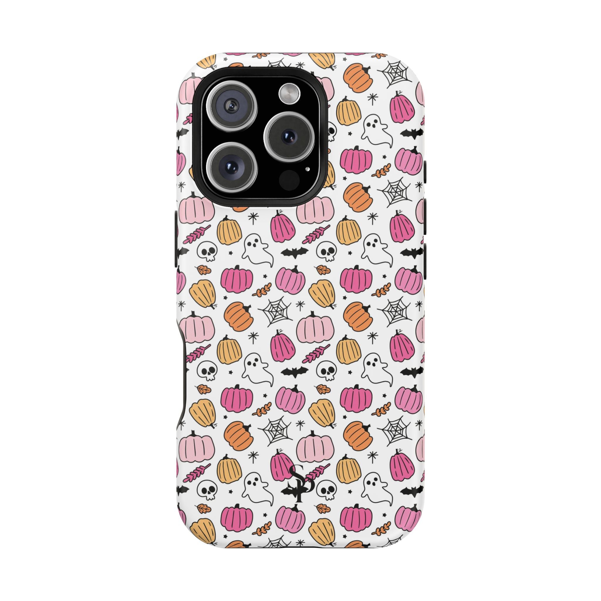 Pink Halloween Impact-Resistant Cases