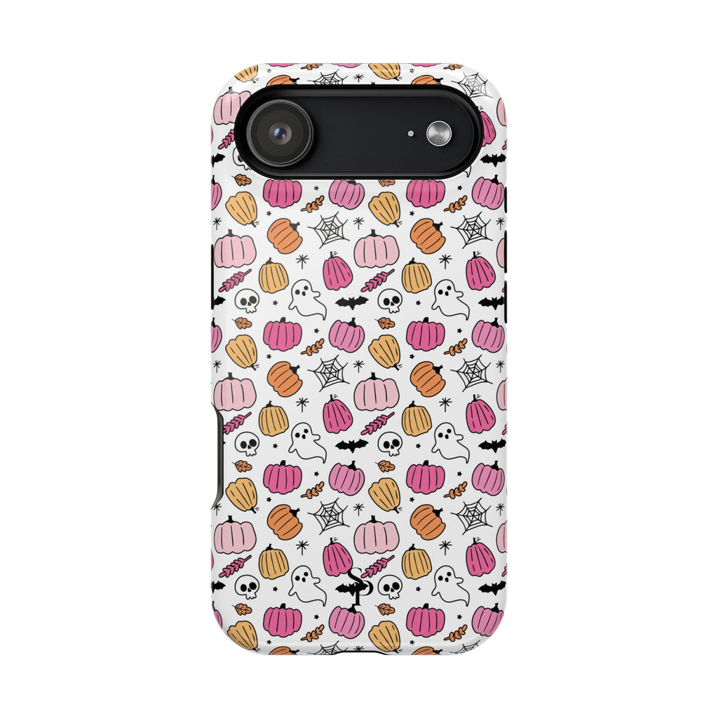 Pink Halloween Impact-Resistant Cases