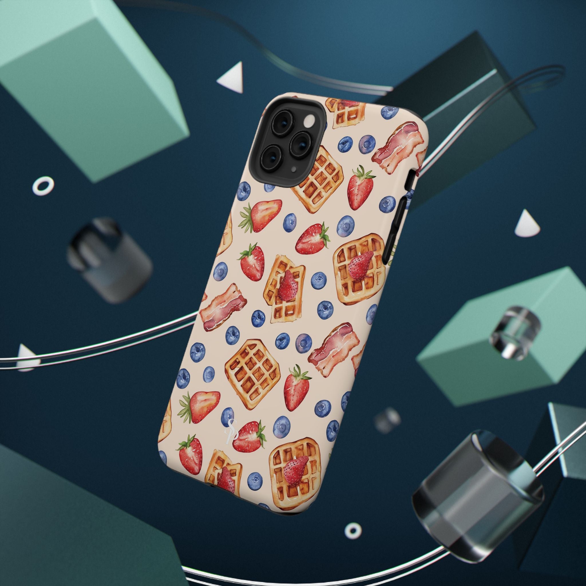 Waffles Impact-Resistant Case