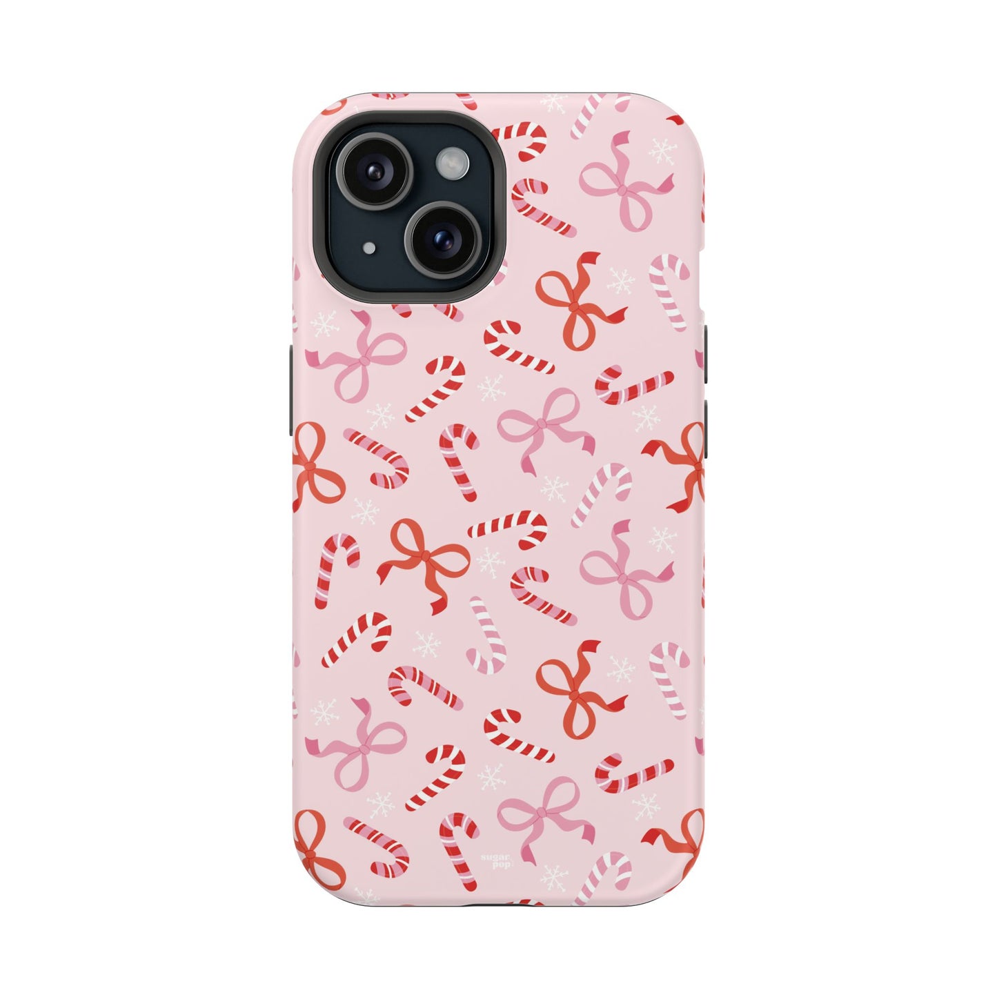 Candy Cane Impact-Resistant Phone Case - Limited Edition