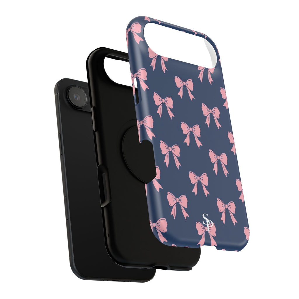 Chic Bow Impact-Resistant Phone Case
