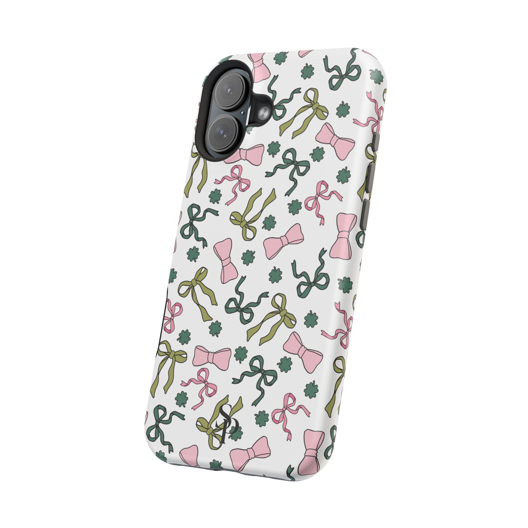Bows and Shamrocks Magnetic Phone Case