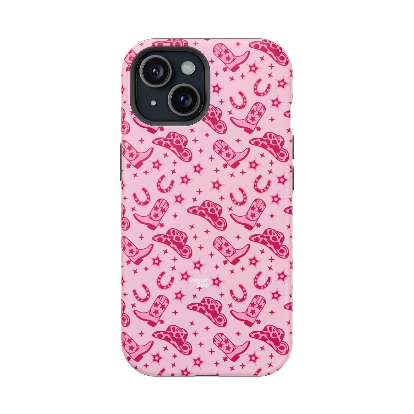 Pink Cowgirl Impact-Resistant Case