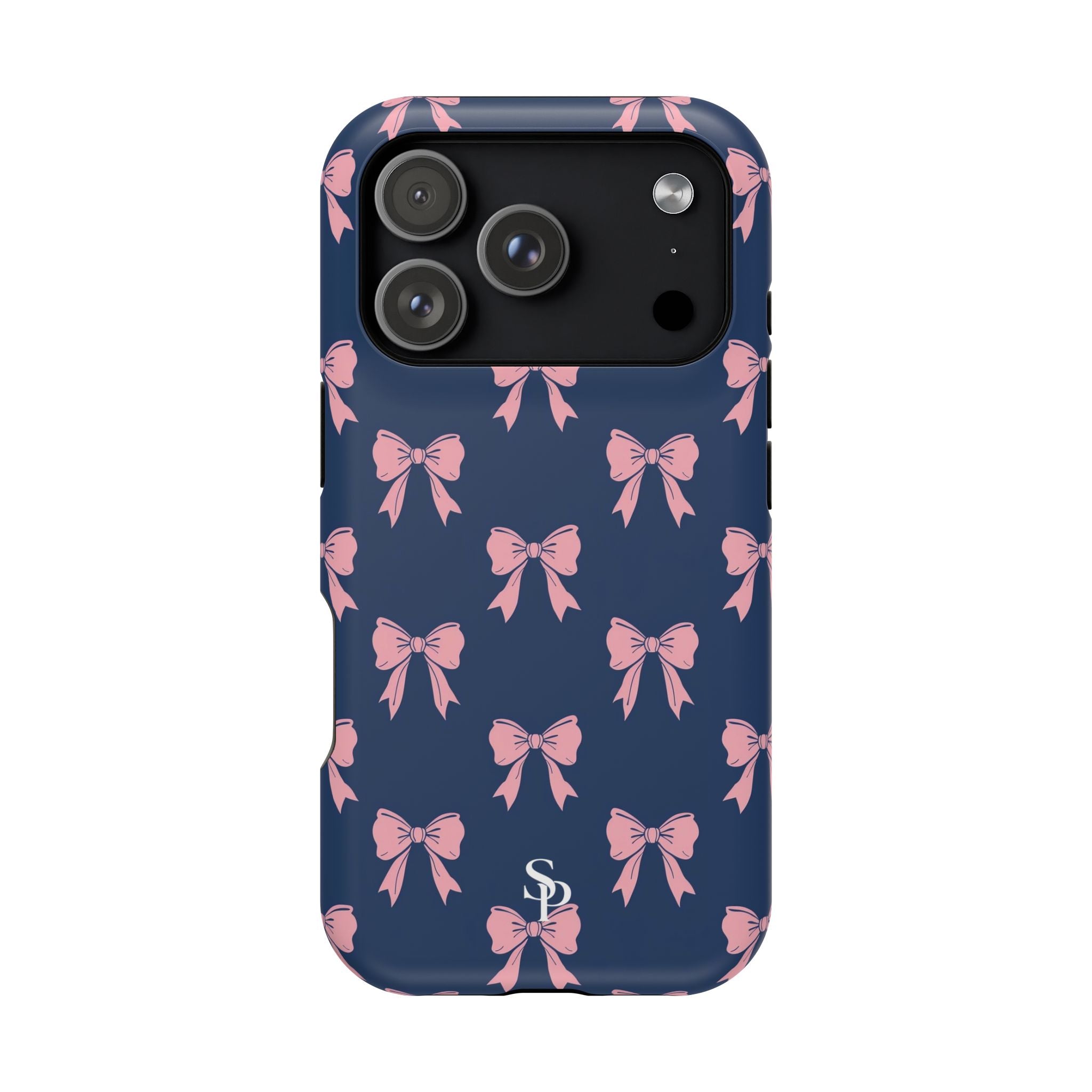 Chic Bow Impact-Resistant Phone Case