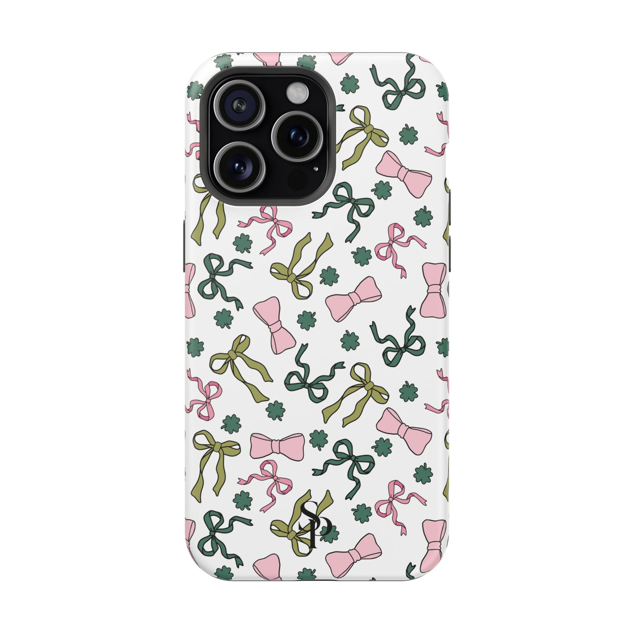 Bows and Shamrocks Magnetic Phone Case