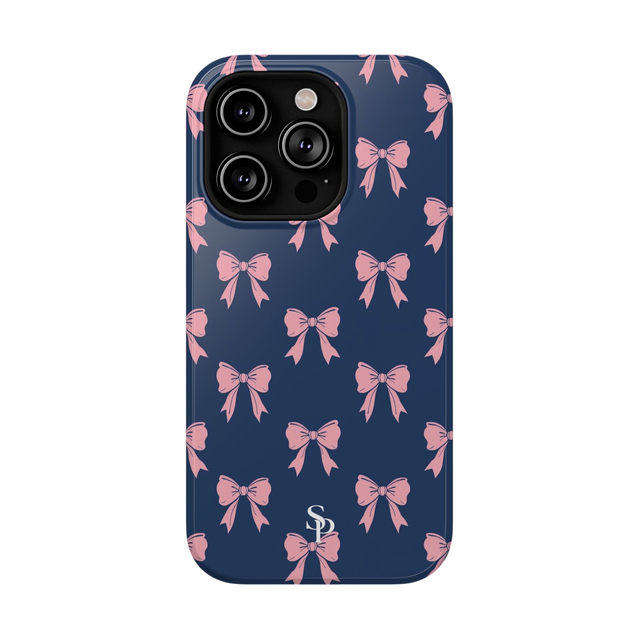 Chic Bow Impact-Resistant Phone Case