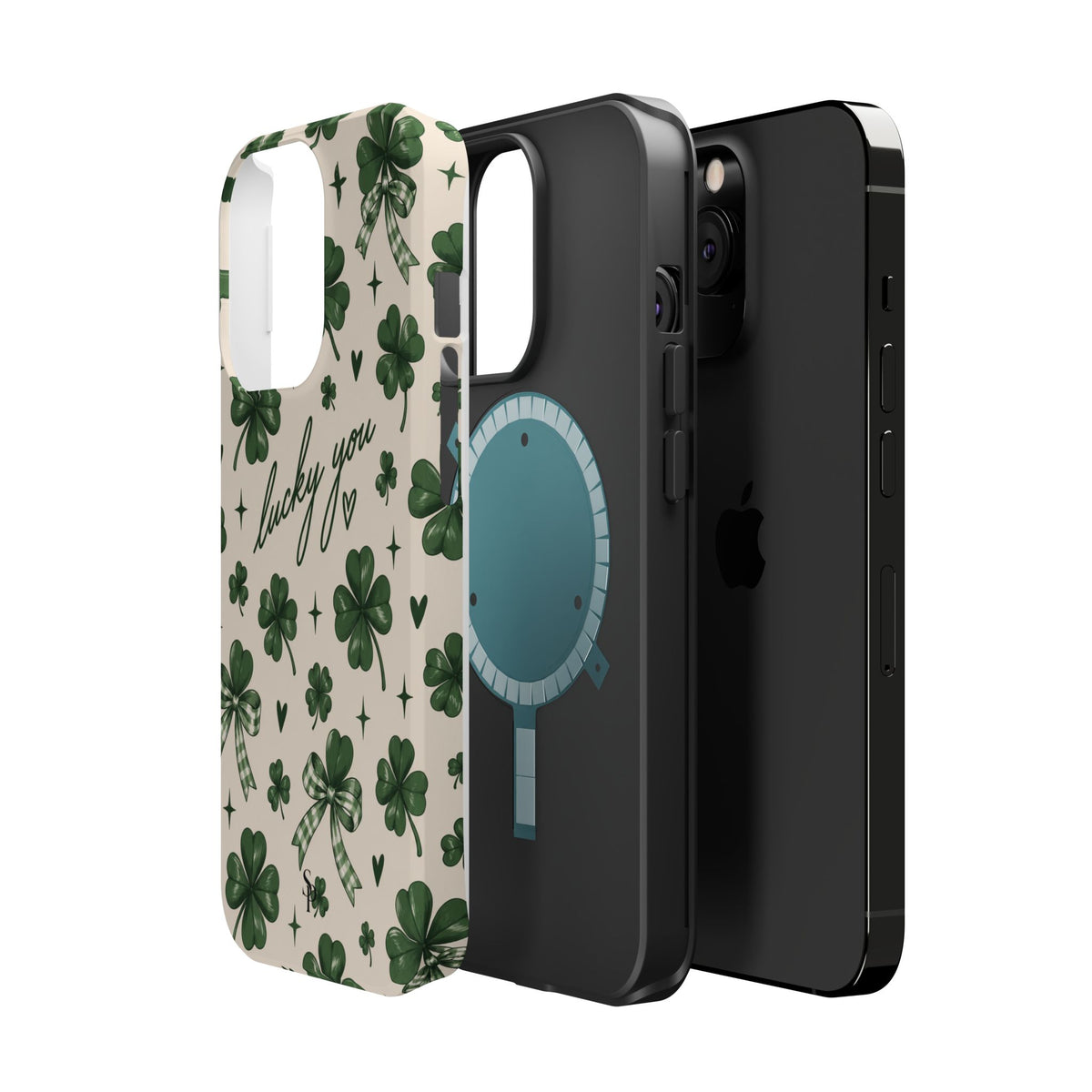 Lucky You Clover Magnetic Impact Phone Case