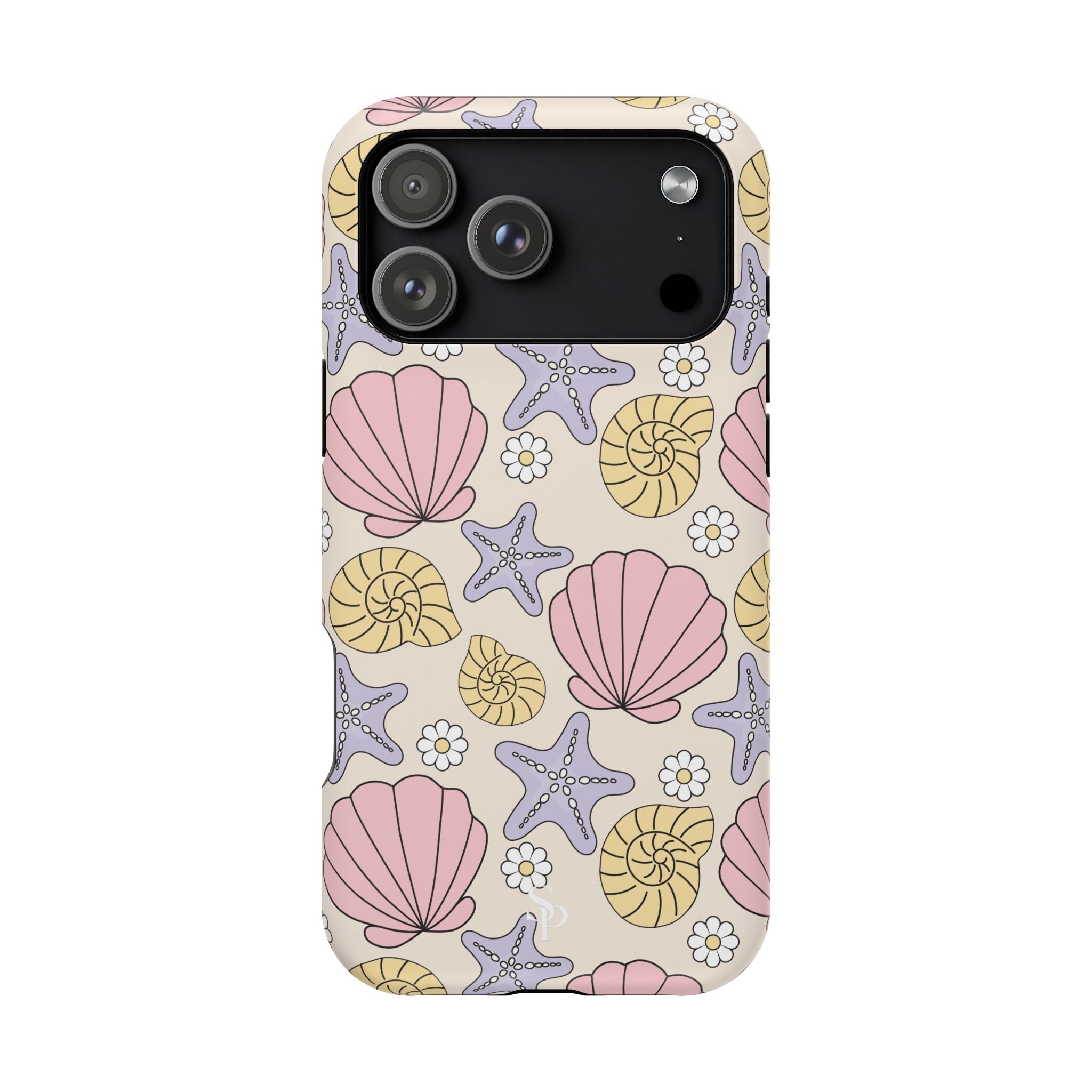 Coastal Shells Impact-Resistant Phone Case