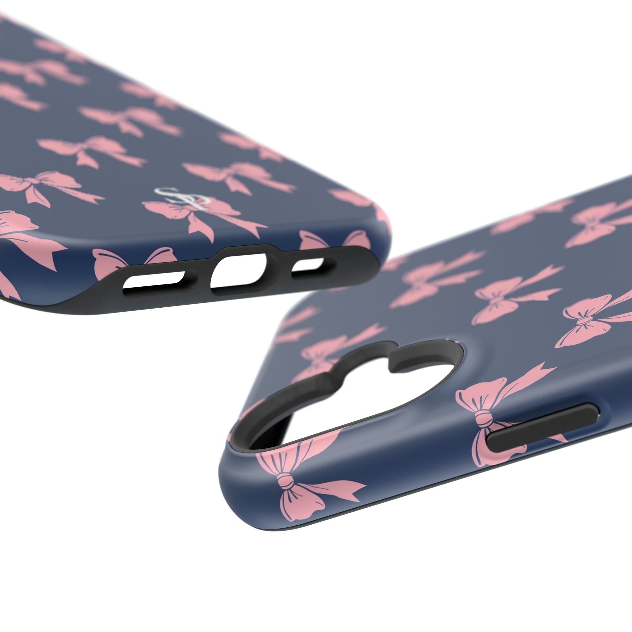 Chic Bow Impact-Resistant Phone Case