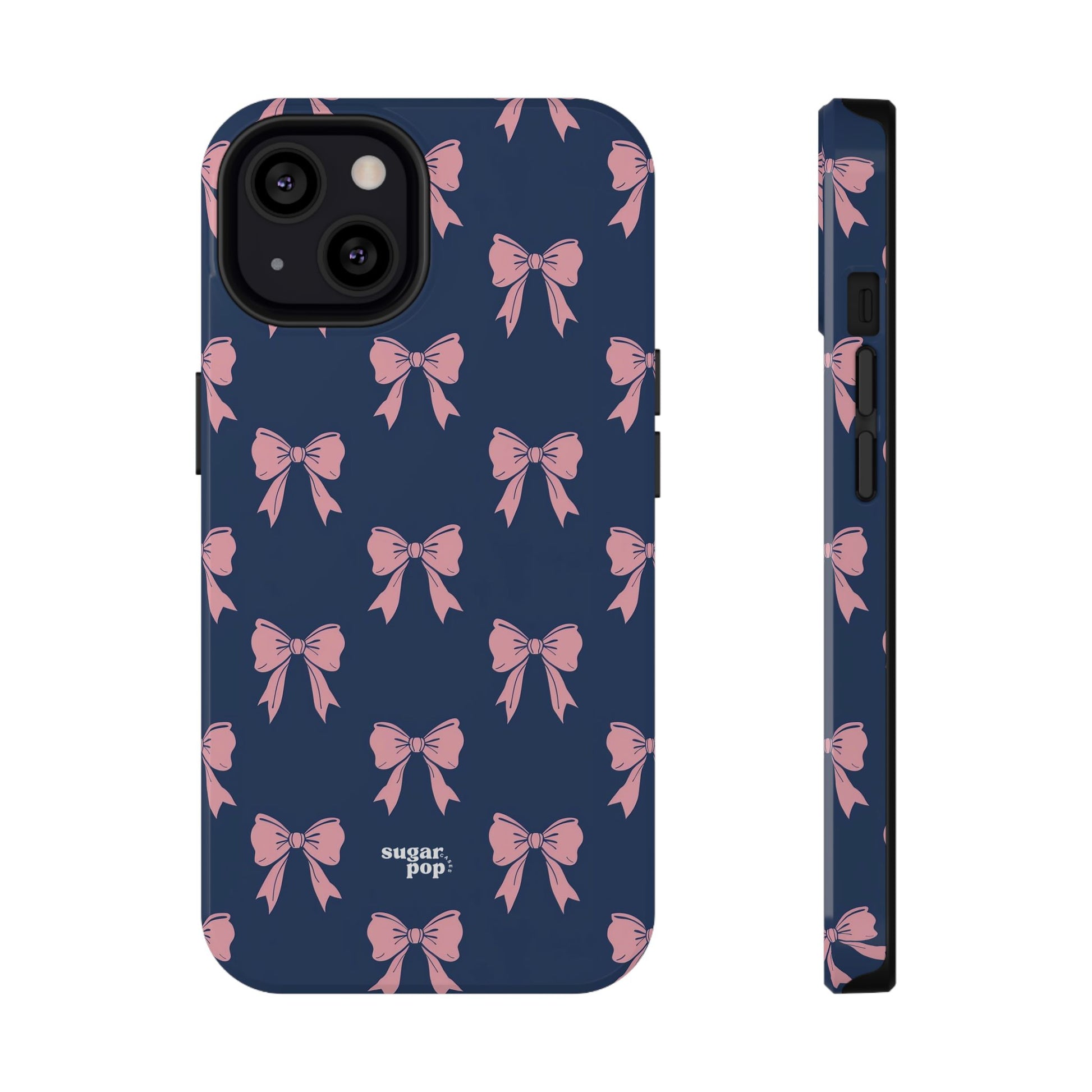 Chic Bow Impact-Resistant Phone Case