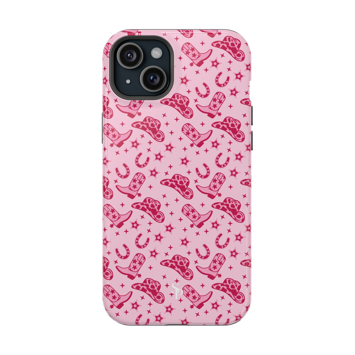 Pink Cowgirl Impact-Resistant Case