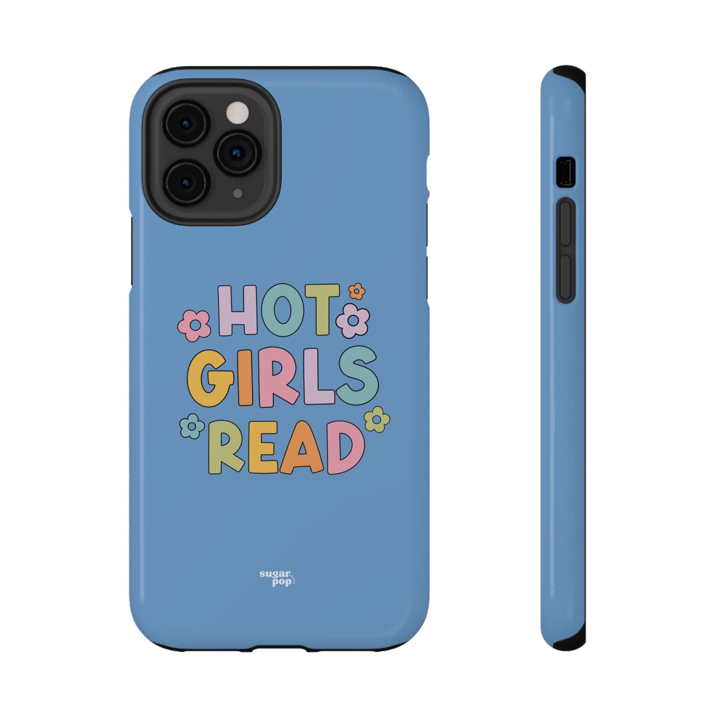 Hot Girls Read Impact-Resistant Phone Case - Design for Book Lovers