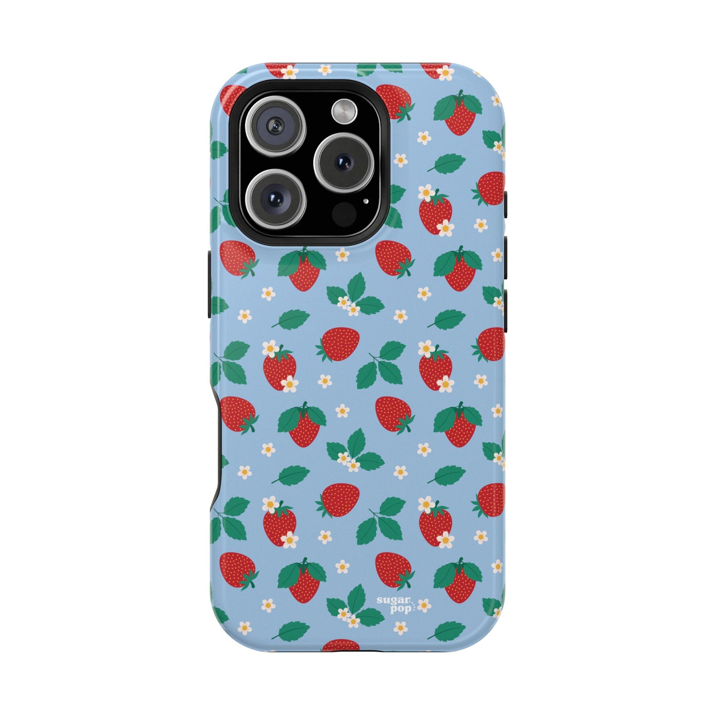 Strawberry Impact-Resistant Cases