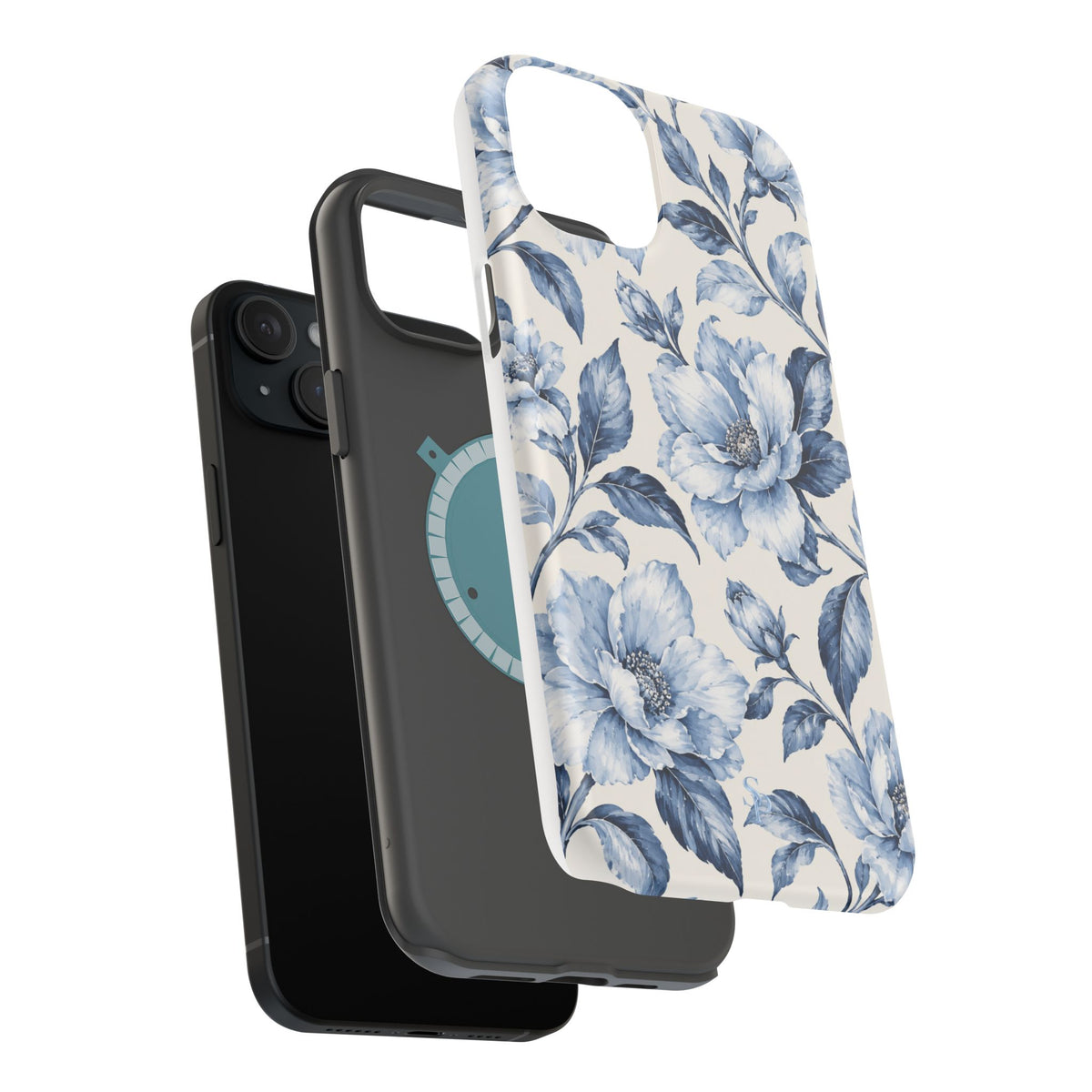 Glacier Floral Magnetic Phone Case