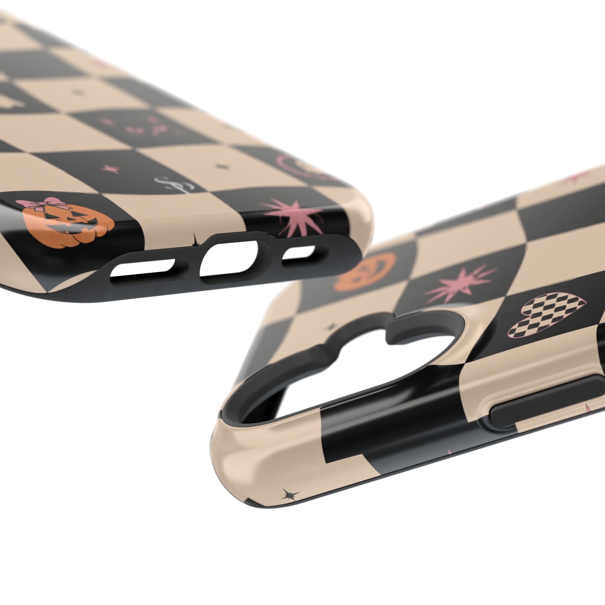 Halloween Checkerboard Magnetic Phone Case