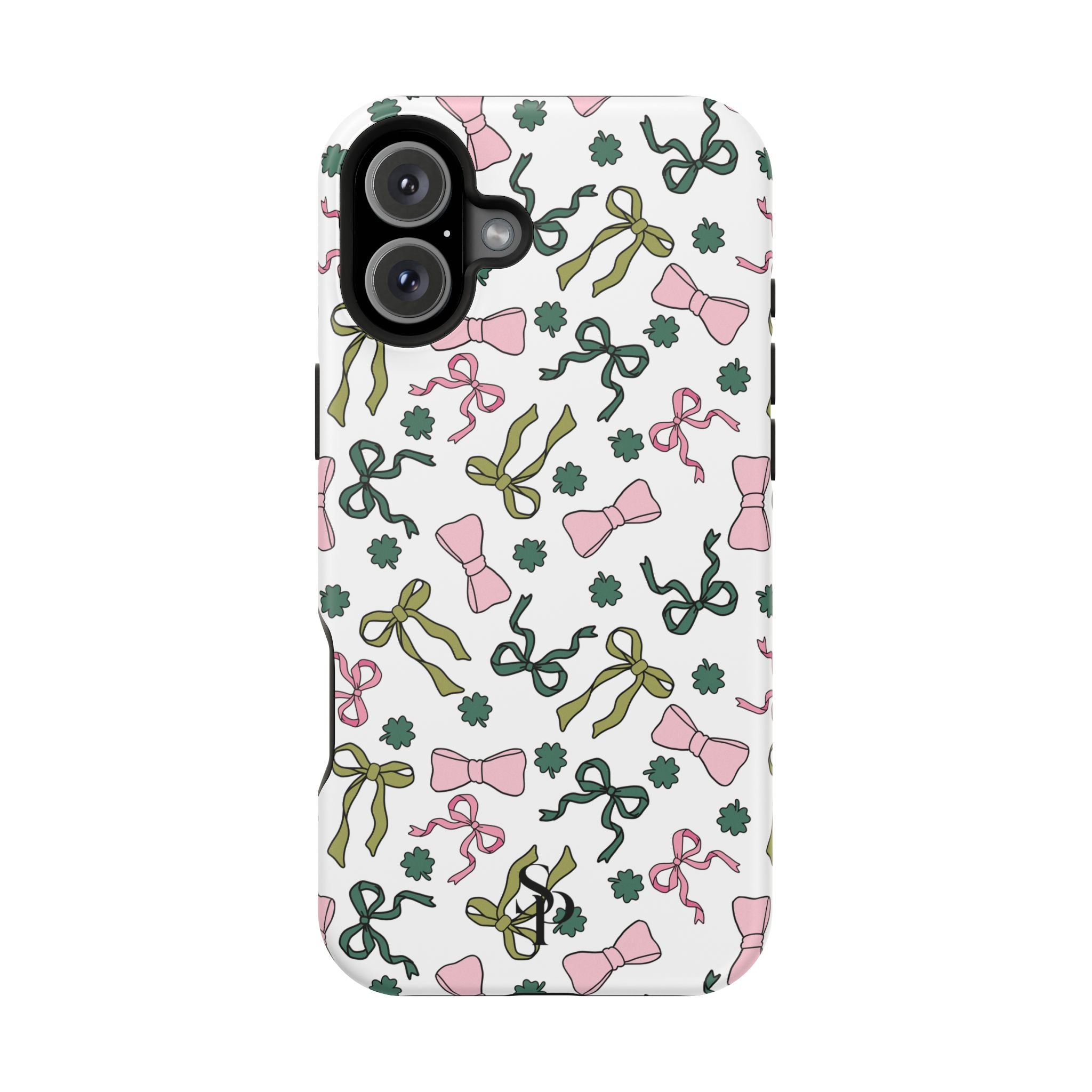 Bows and Shamrocks Magnetic Phone Case