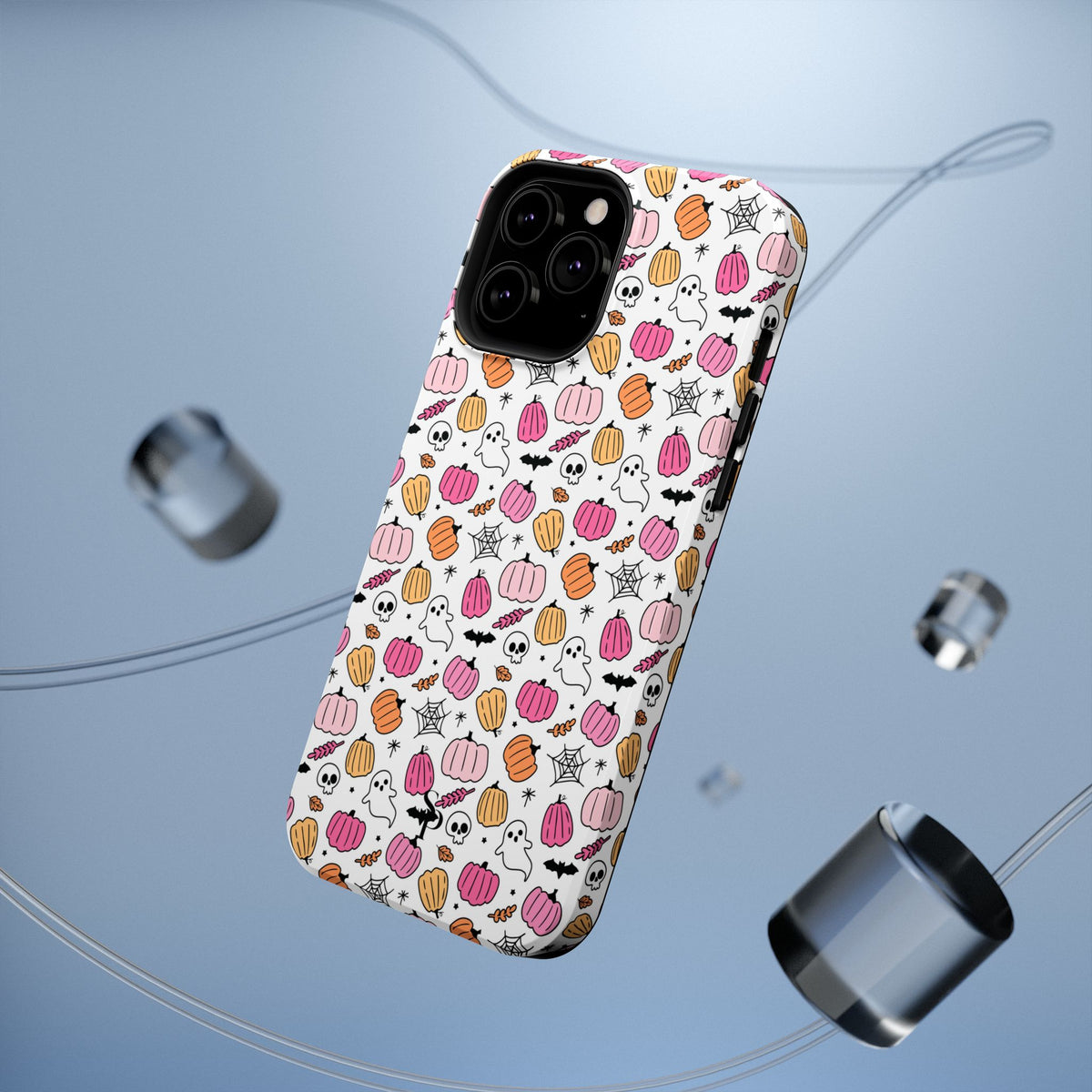 Pink Halloween Impact-Resistant Cases