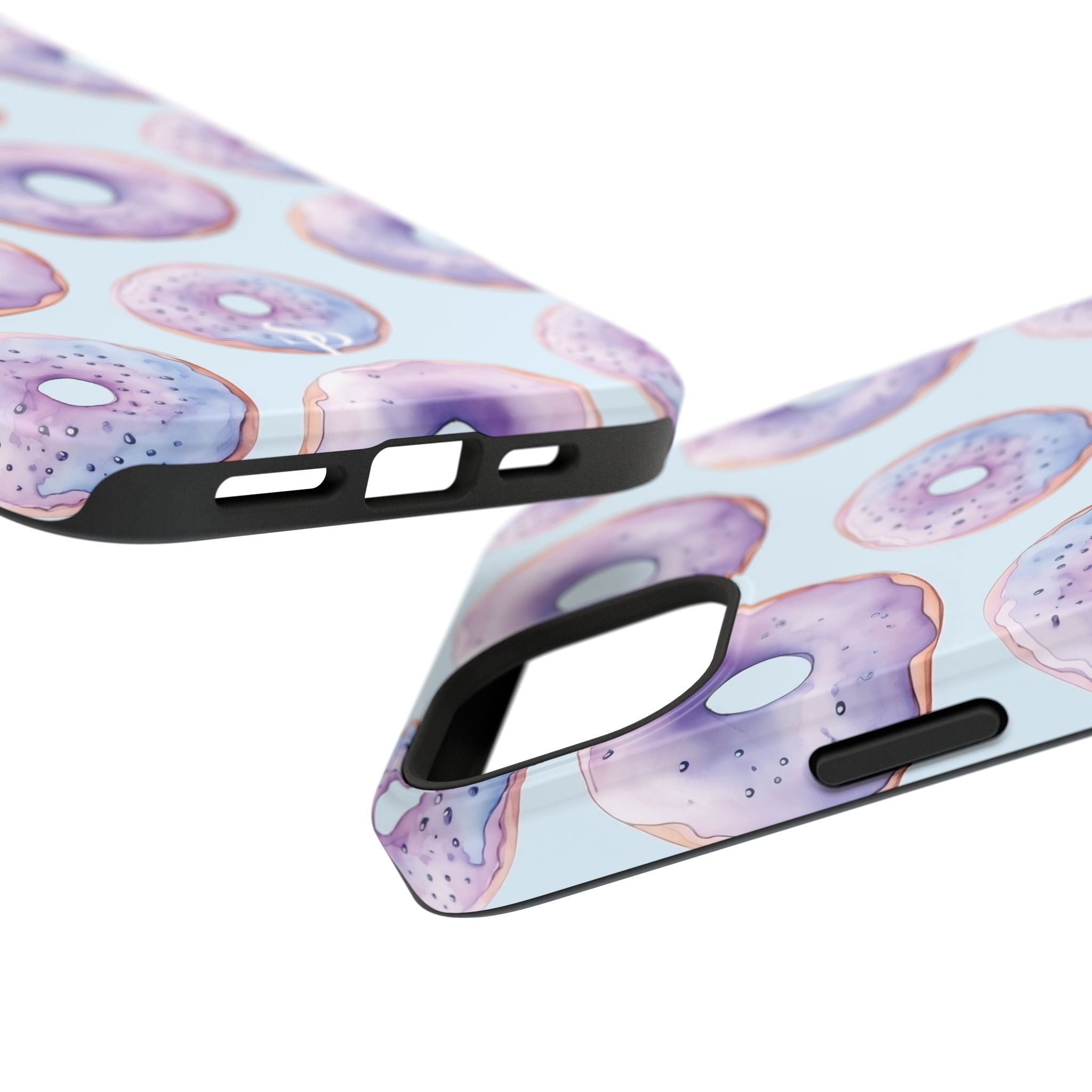 Purple Donuts Impact-Resistant Cases