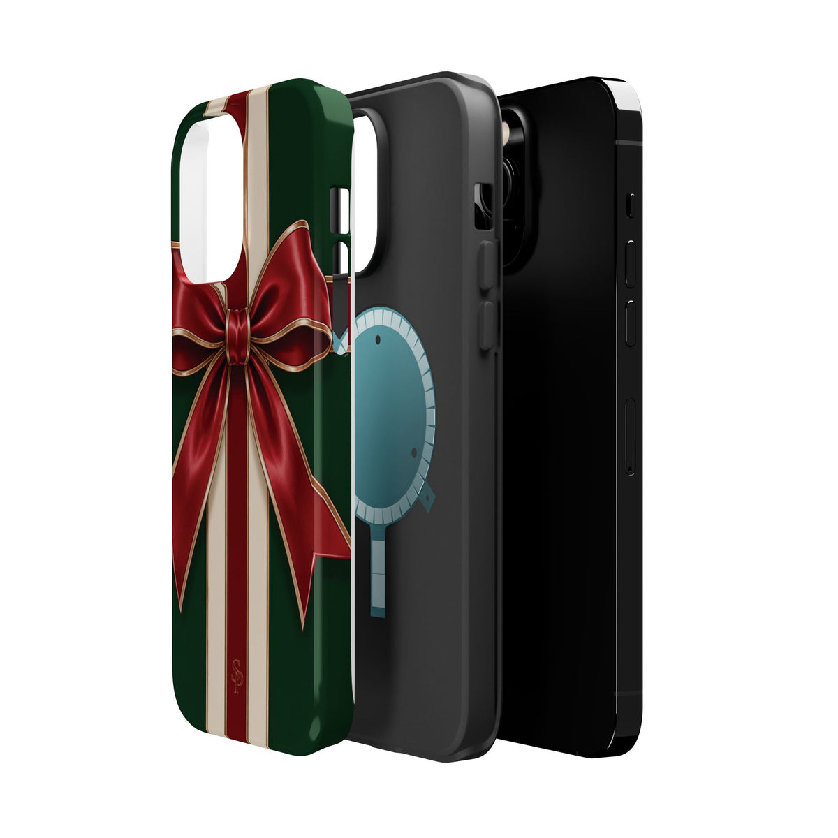 Christmas Gift Bow Magnetic Phone Case