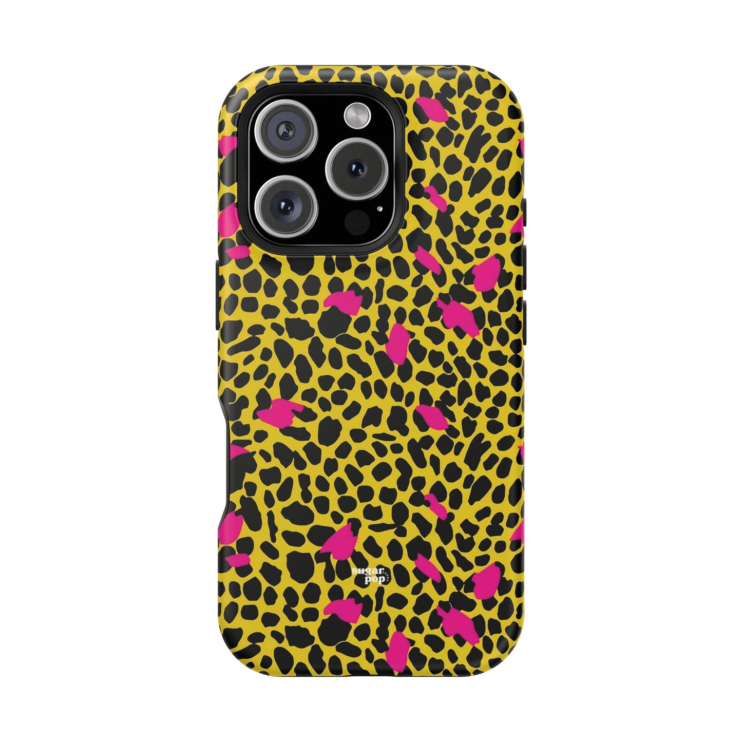 Leopard Print Impact-Resistant Phone Case