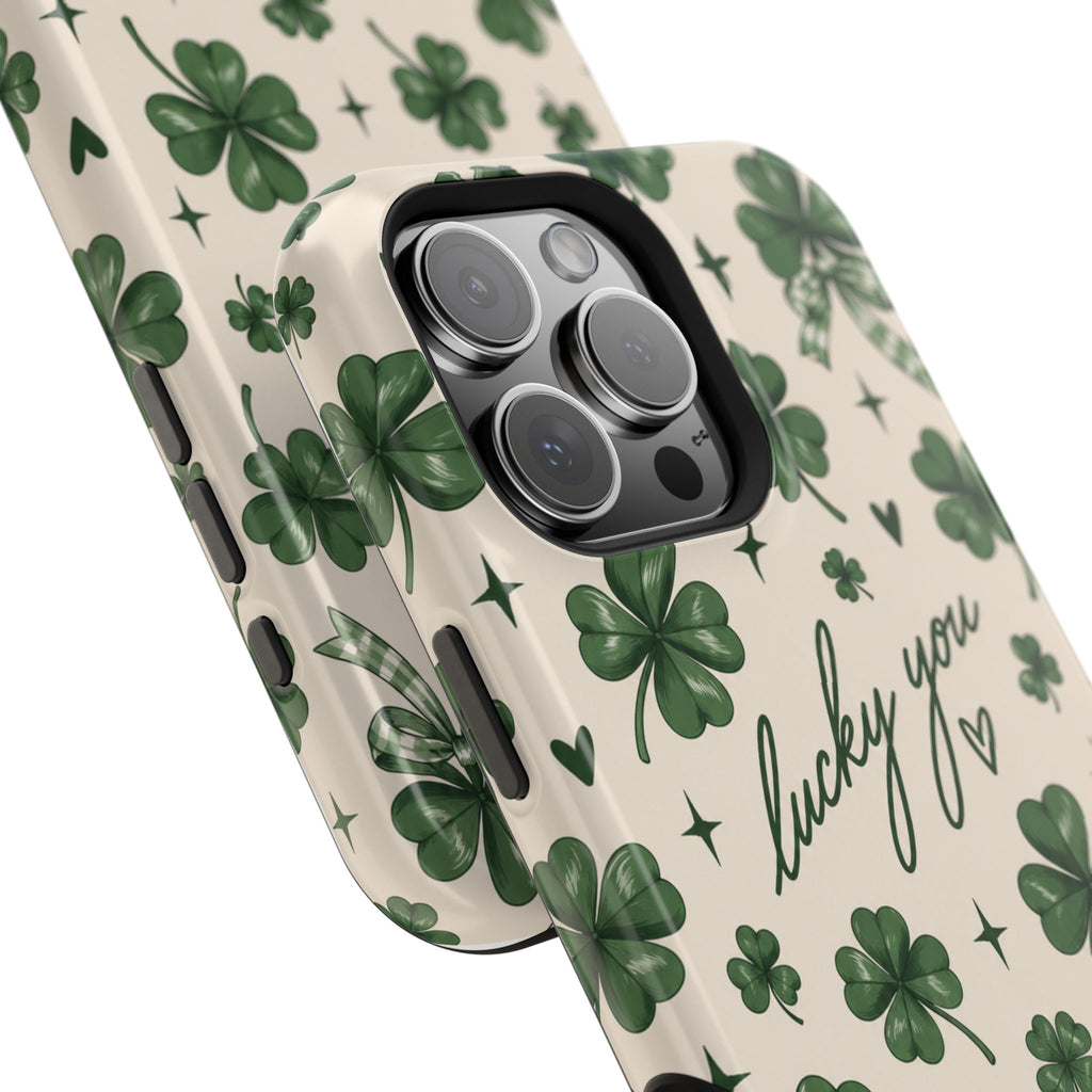 Lucky You Clover Magnetic Impact Phone Case