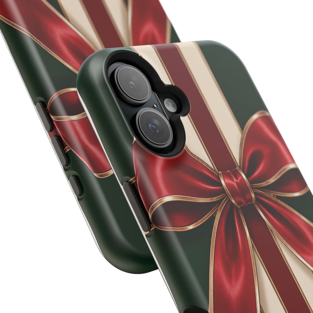 Christmas Gift Bow Magnetic Phone Case