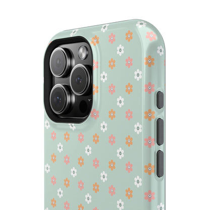 Floral Smiley Impact-Resistant Cases