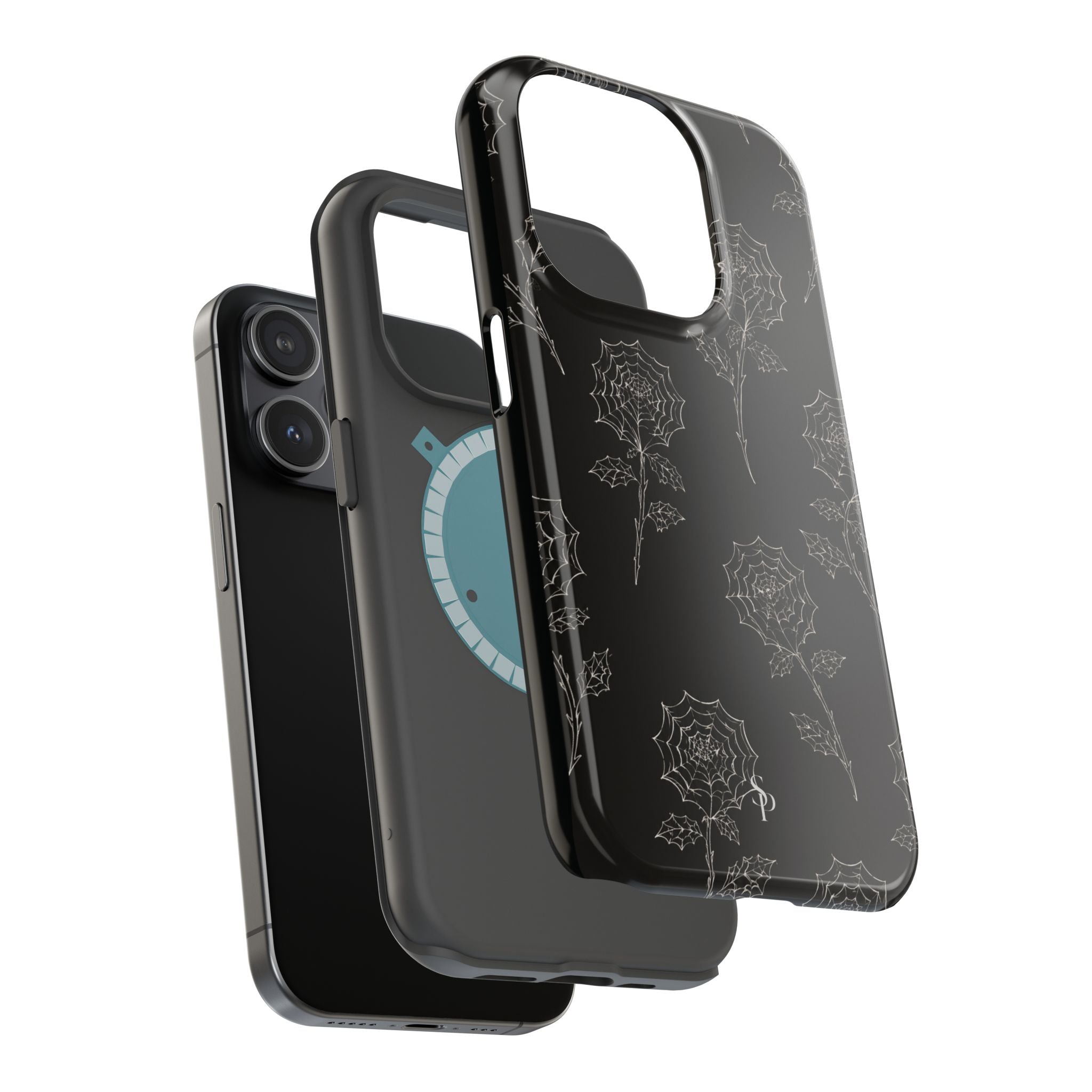 Web of Roses Magnetic Impact-Resistant Phone Case
