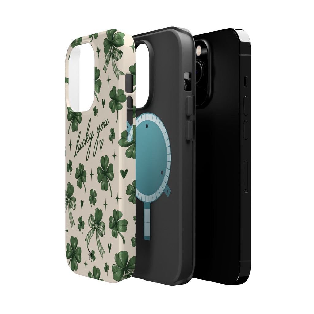 Lucky You Clover Magnetic Impact Phone Case