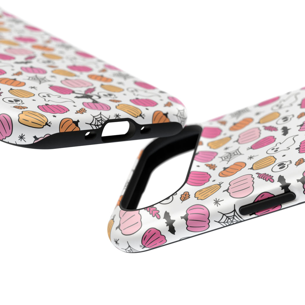 Pink Halloween Impact-Resistant Cases