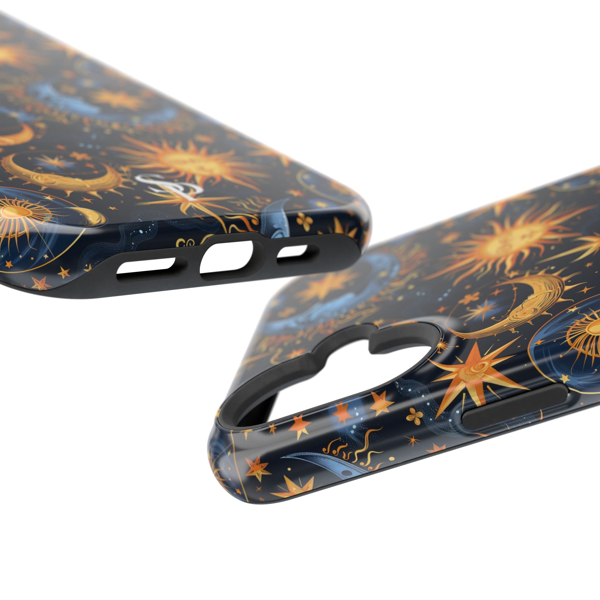 Celestial Sun and Moon Impact-Resistant Phone Case