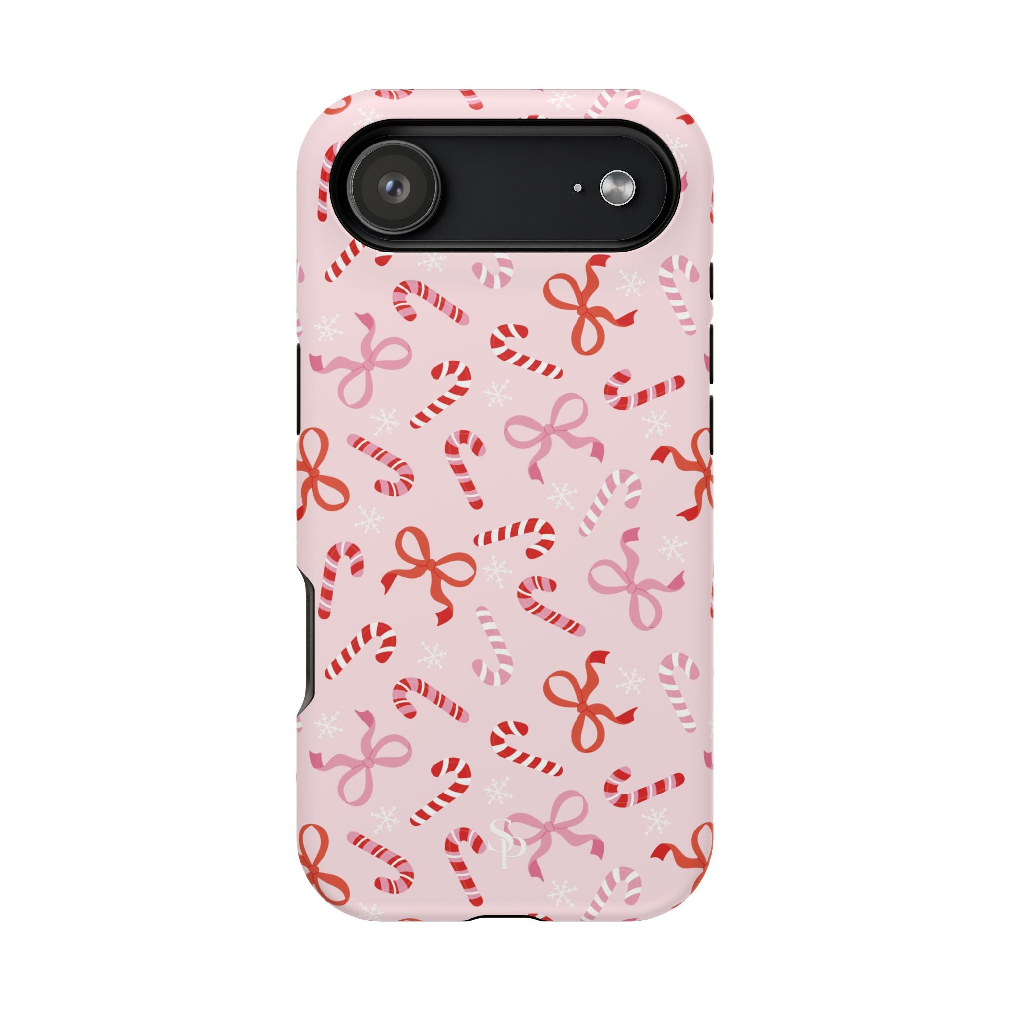 Candy Cane Impact-Resistant Phone Case - Limited Edition