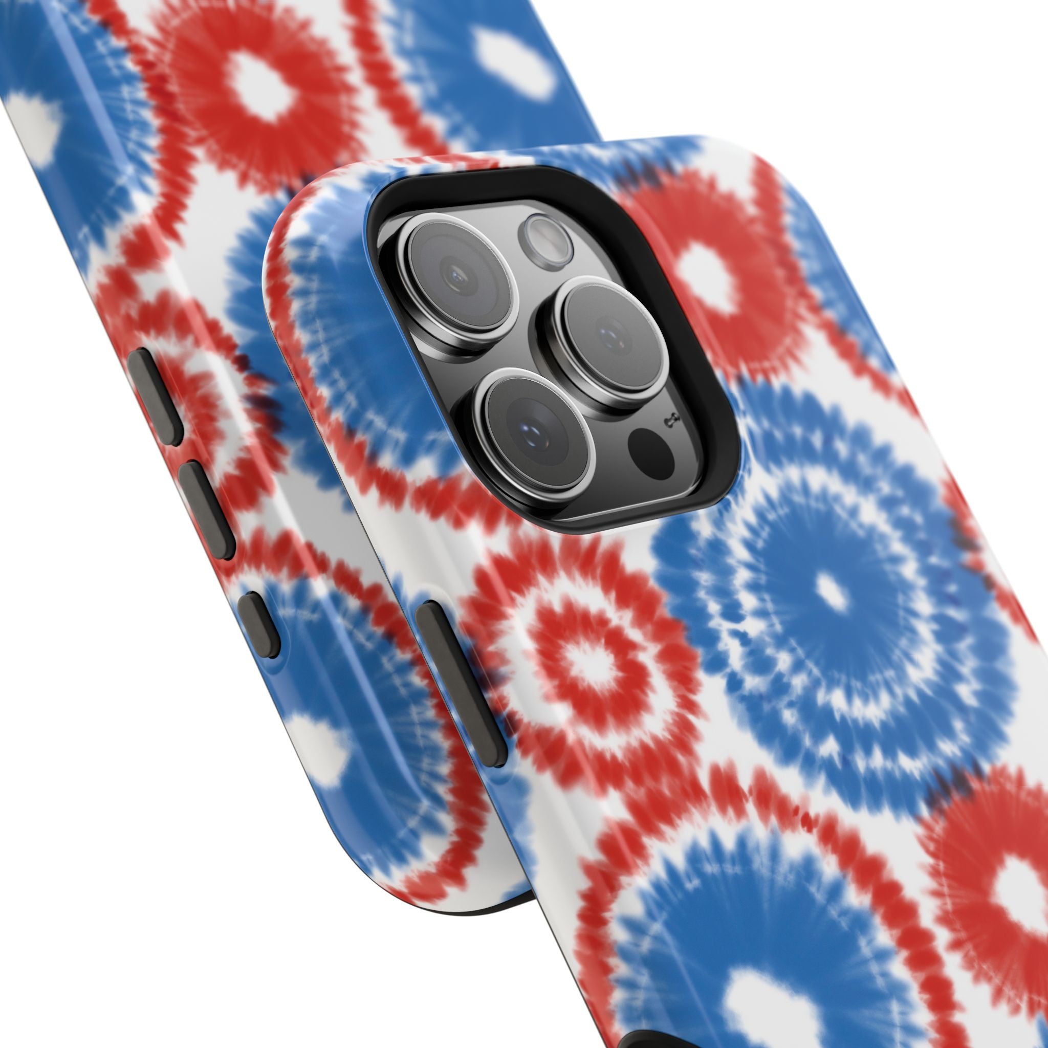 Patriotic Tie Dye Impact Resistant Phone Case