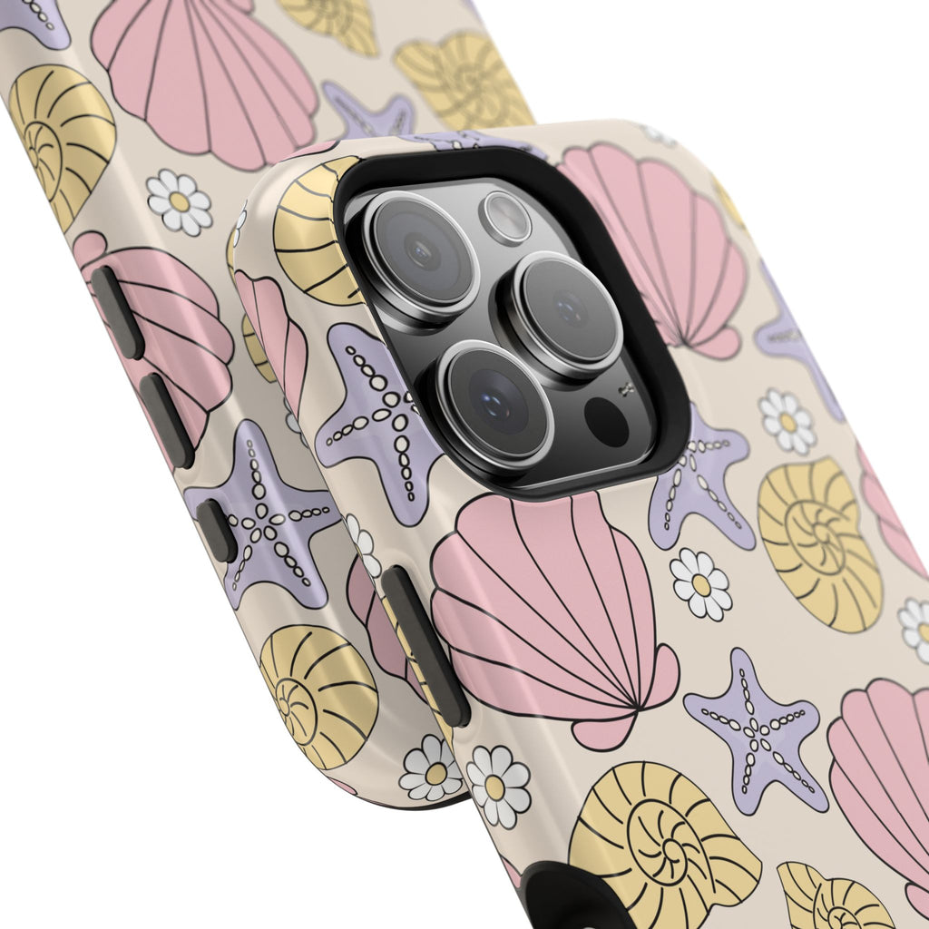 Coastal Shells Impact-Resistant Phone Case